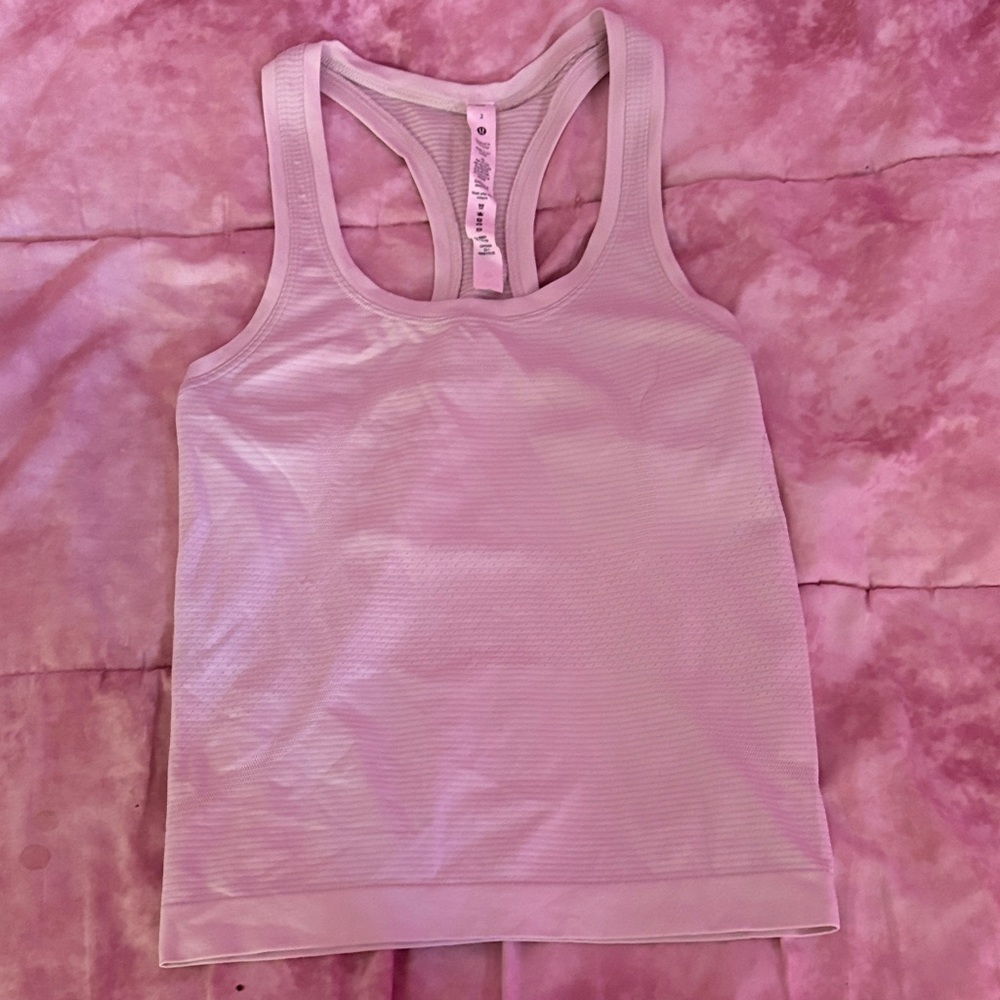 lululemon athletica White Tank Top